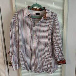 💚3/$10 St. John’s Bay Men’s Button Down Shirt LARGE